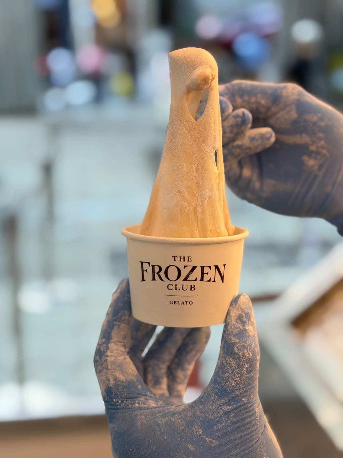 Premium gelato catering at mochi event in Hong Kong