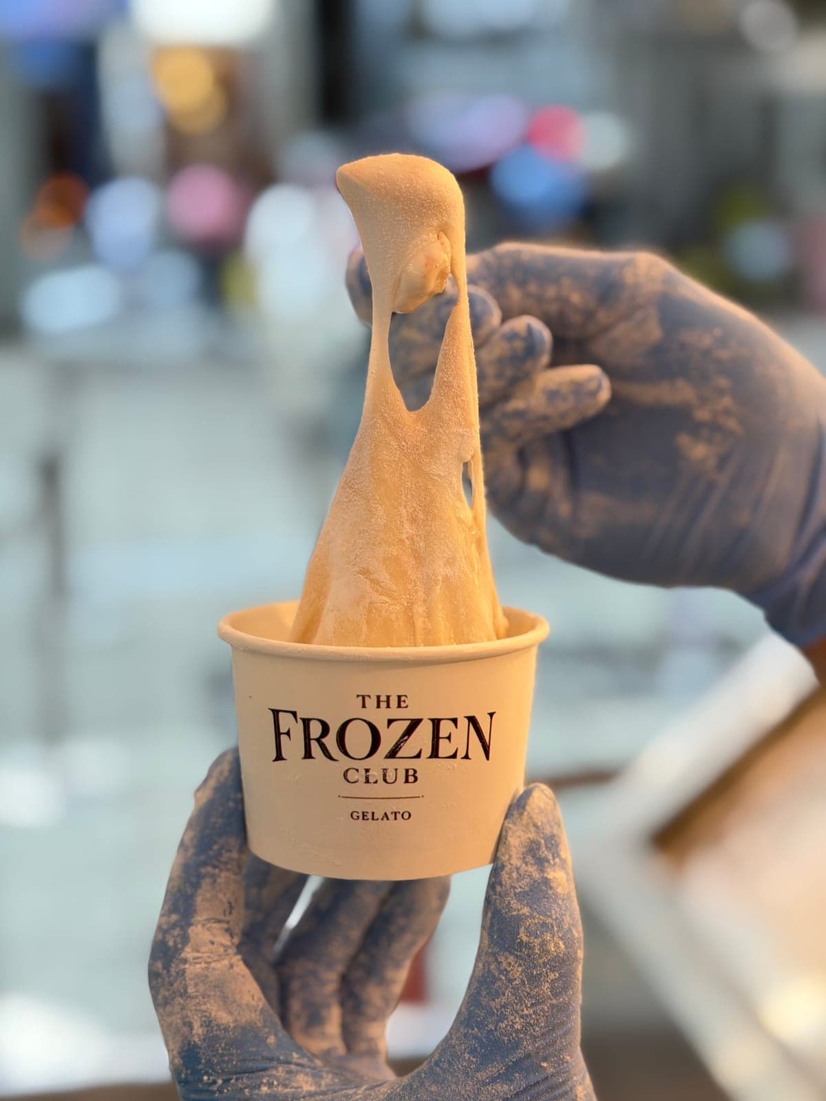 Premium gelato catering at mochi event in Hong Kong
